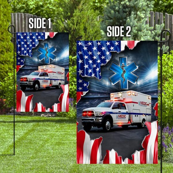 Paramedic Ambulance Flag: Emergency Medical Service Banner - Image 10