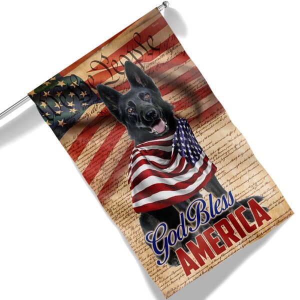 Patriotic German Shepherd 4th of July Dog T-Shirt - Image 6