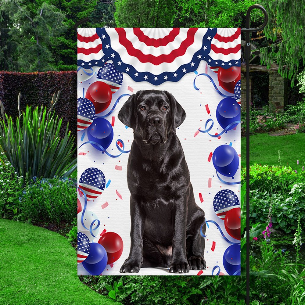 Patriotic Labrador 4th of July Dog T-Shirt - Image 3