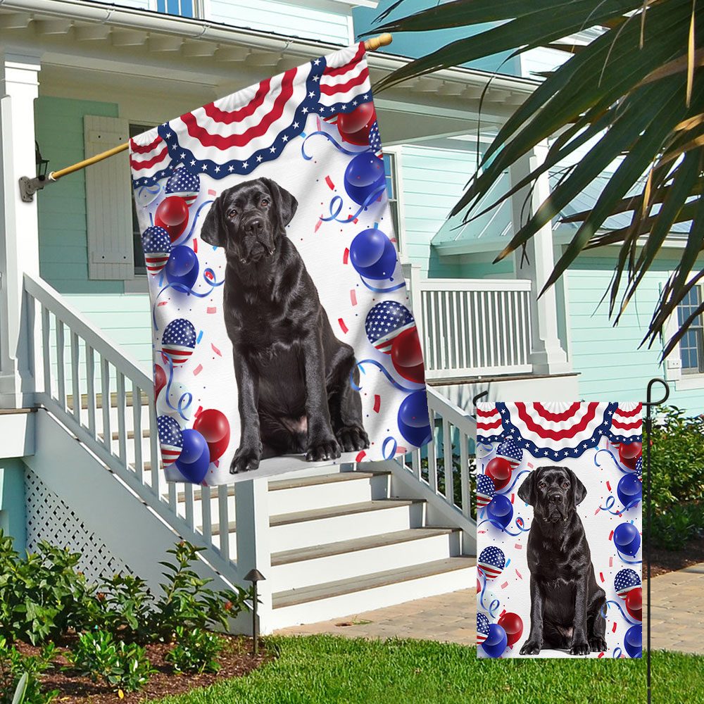 Patriotic Labrador 4th of July Dog T-Shirt - Image 4