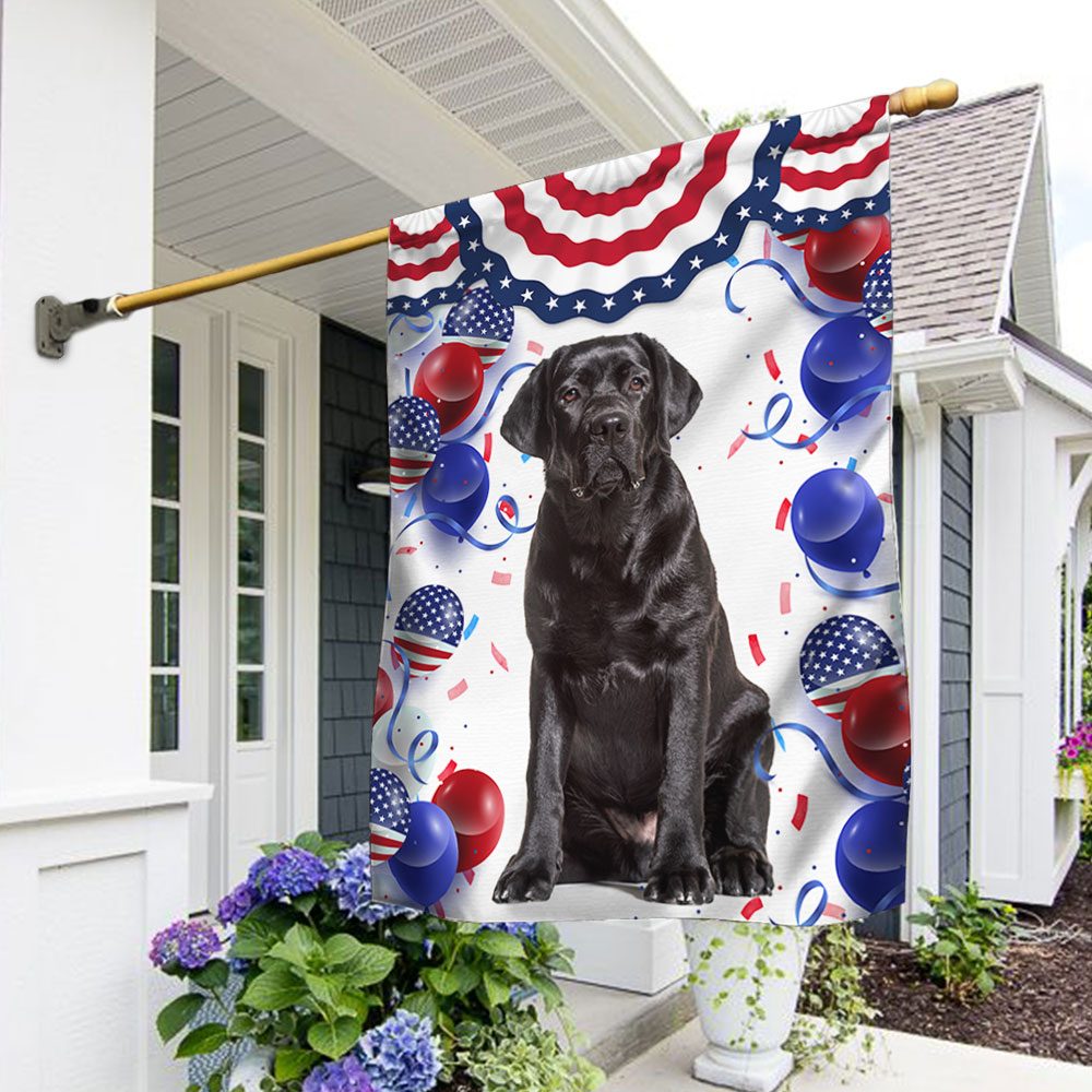Patriotic Labrador 4th of July Dog T-Shirt