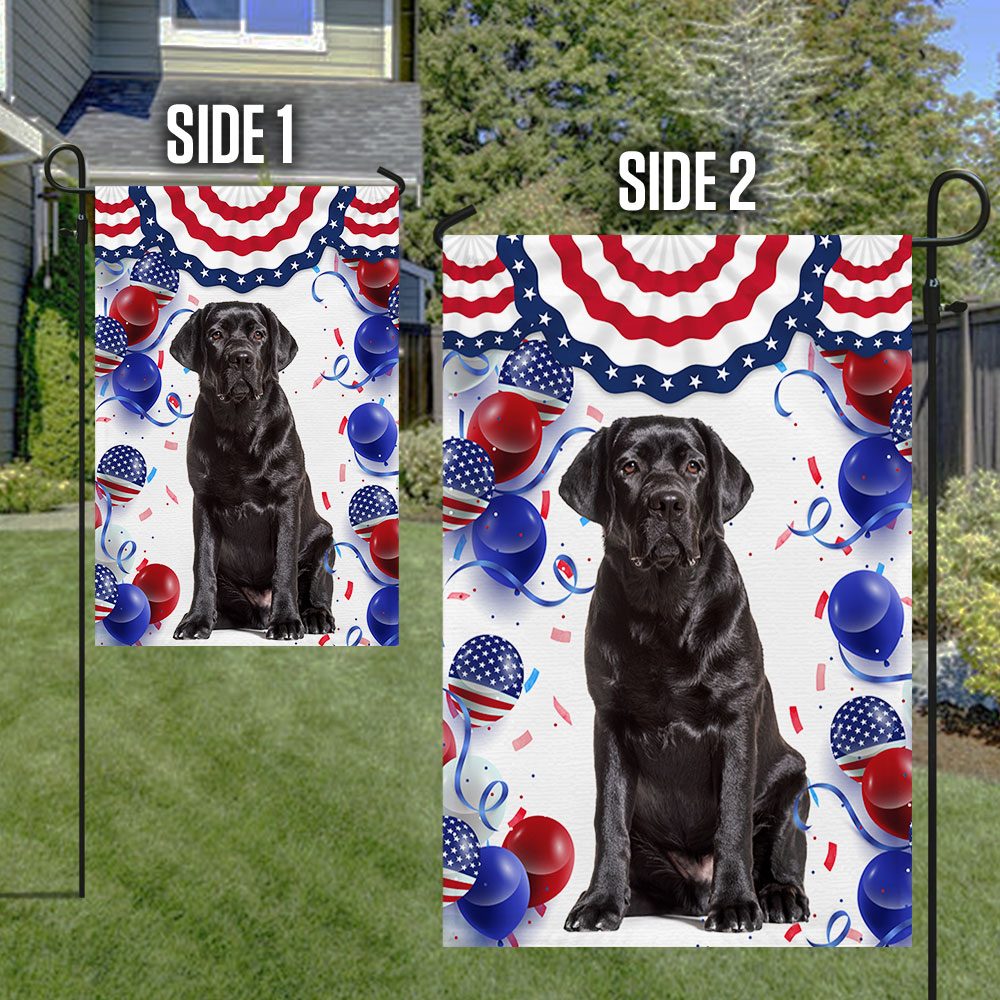 Patriotic Labrador 4th of July Dog T-Shirt - Image 5