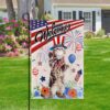 Patriotic Cat 4th of July Flag T-Shirt