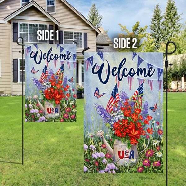 Patriotic 4th of July Flower Flag - TQN1220F - Image 5