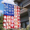 Patriotic Starfish Beach Decor: American Flag Summer Theme MLN1565F