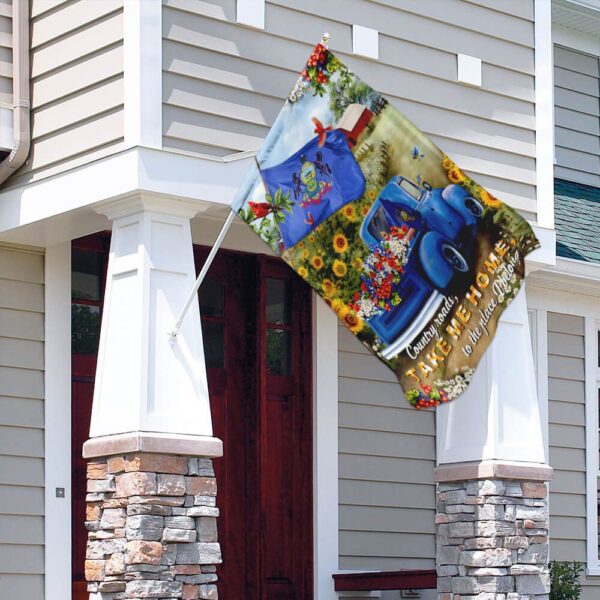 Pennsylvania Country Roads Flag: PSL166Fv12 - Image 9