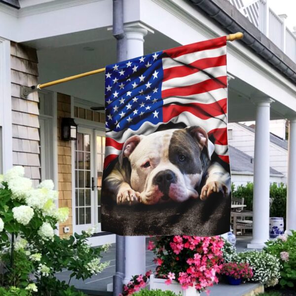 American Patriot Pit Bull Flag