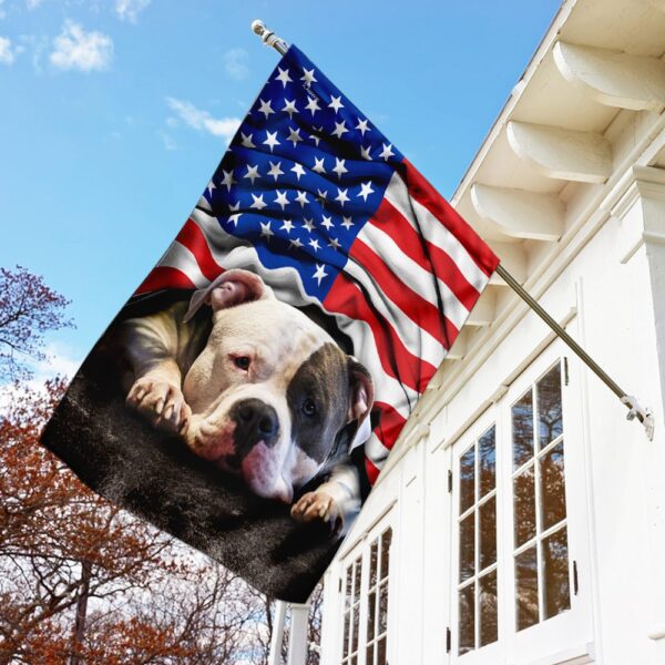 American Patriot Pit Bull Flag - Image 3