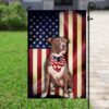 American Flag Pit Bull PSL212F: Patriotic Dog Apparel