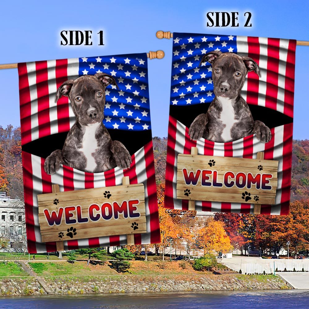 Patriotic Pit Bull 4th of July T-Shirt - Image 2