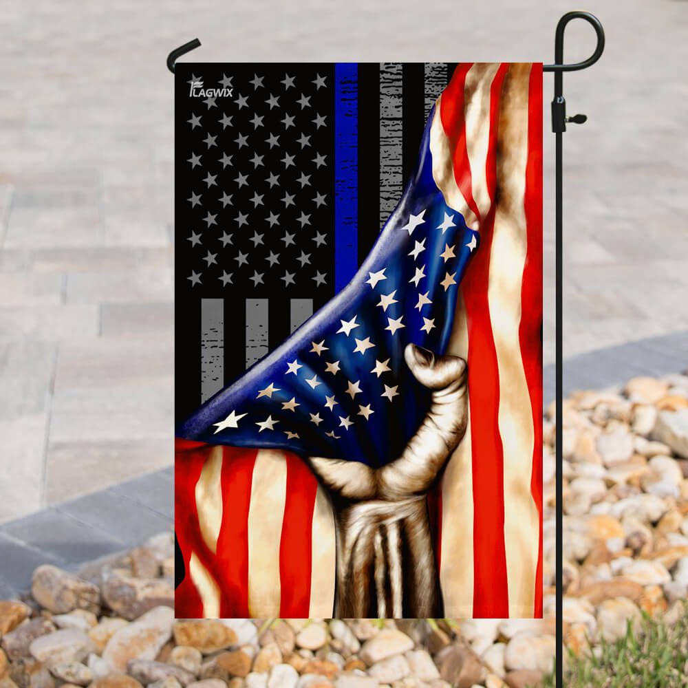 Thin Blue Line Flag: Back the Blue Police Support Flag THB2345F - Image 8