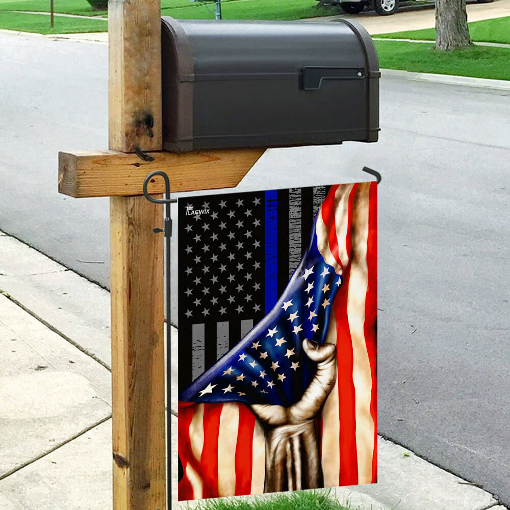 Thin Blue Line Flag: Back the Blue Police Support Flag THB2345F - Image 9