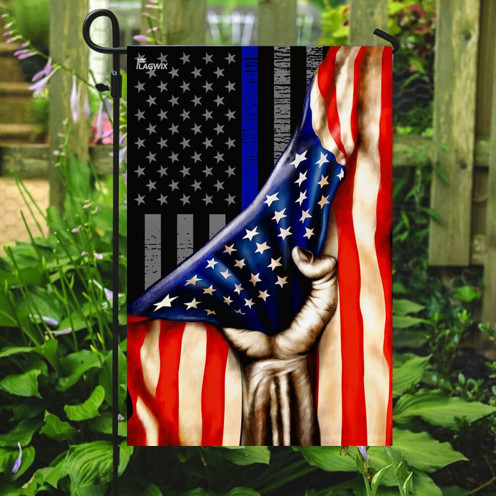 Thin Blue Line Flag: Back the Blue Police Support Flag THB2345F - Image 7