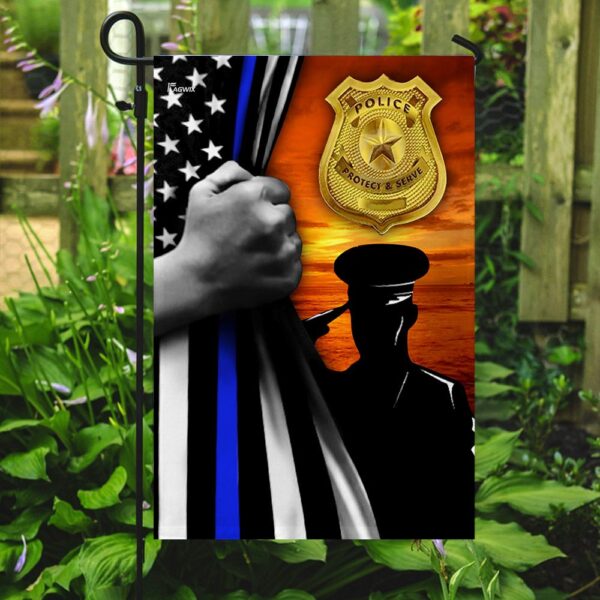 Police. The Thin Blue Line Flag THN2107 - Image 7