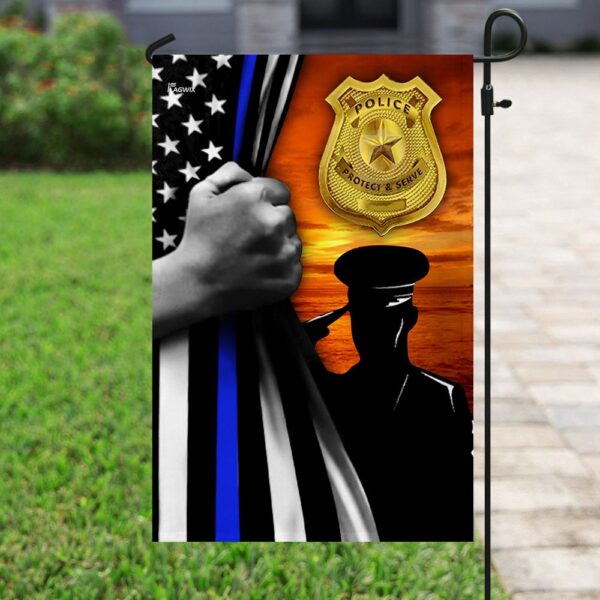 Police. The Thin Blue Line Flag THN2107 - Image 6