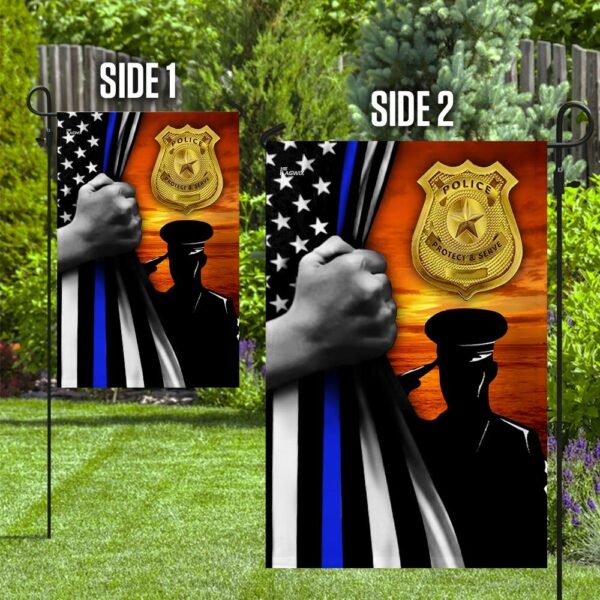 Police. The Thin Blue Line Flag THN2107 - Image 10