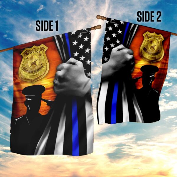Police. The Thin Blue Line Flag THN2107 - Image 5