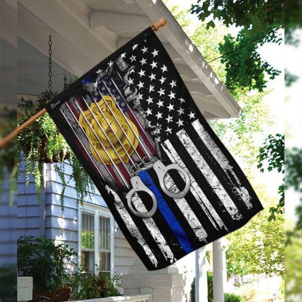 Thin Blue Line Flag: Police Support THN2112F - Image 3