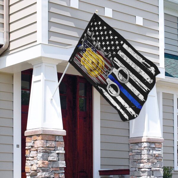 Thin Blue Line Flag: Police Support THN2112F - Image 4