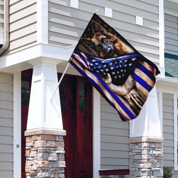 Police Dog. K9. The Thin Blue Line Flag THB2100F1 - Image 4