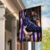 Police Dog. K9. The Thin Blue Line Flag THB2100F1