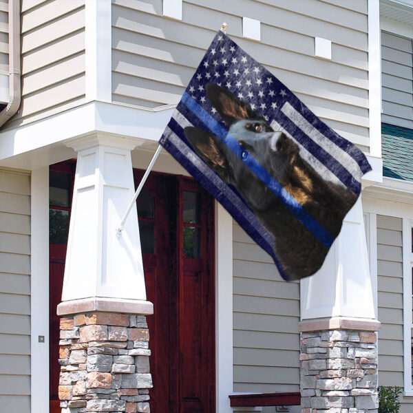 Police Dog. K9. The Thin Blue Line Flag THB2220F - Image 4