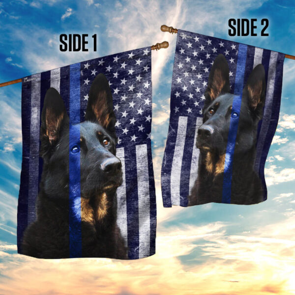 Police Dog. K9. The Thin Blue Line Flag THB2220F - Image 5