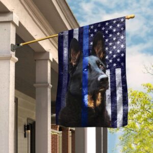 Police Dog. K9. The Thin Blue Line Flag THB2220F