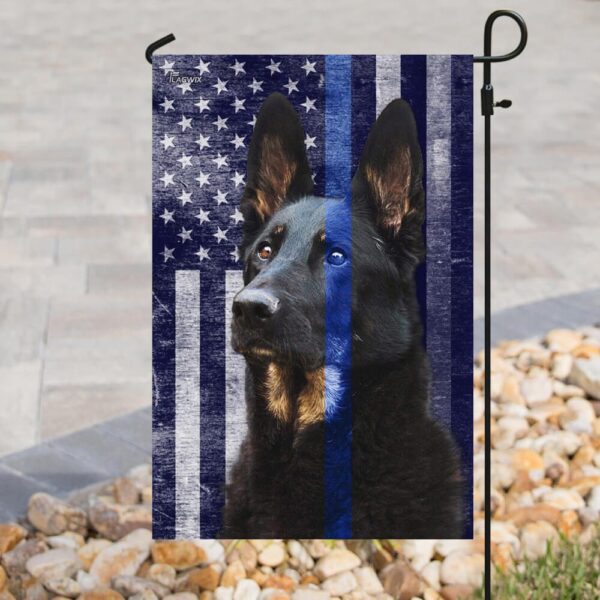 Police Dog. K9. The Thin Blue Line Flag THB2220F - Image 8