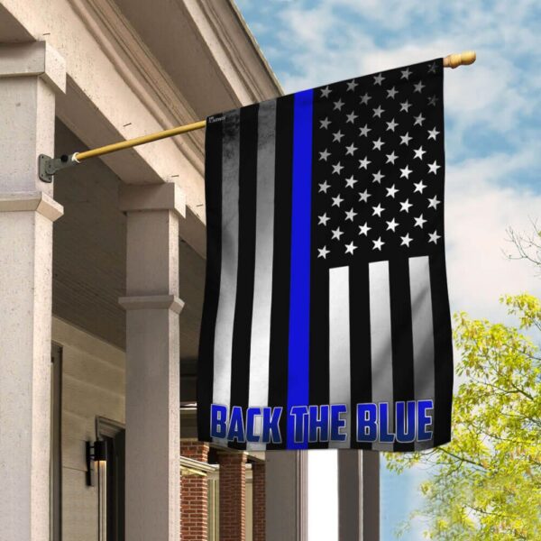 Back the Blue Flag: Support Law Enforcement (THB2097F)