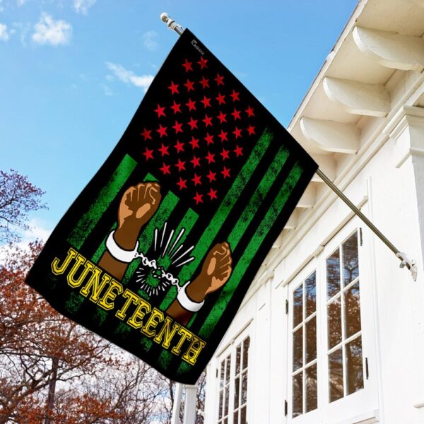 Juneteenth Black Pride Flag: Celebrate Freedom & Heritage (THN2149F) - Image 2