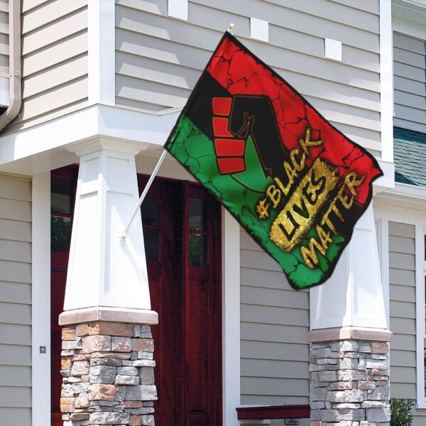 Proud Black Lives Matter Flag: PN235F - Show Your Support - Image 9