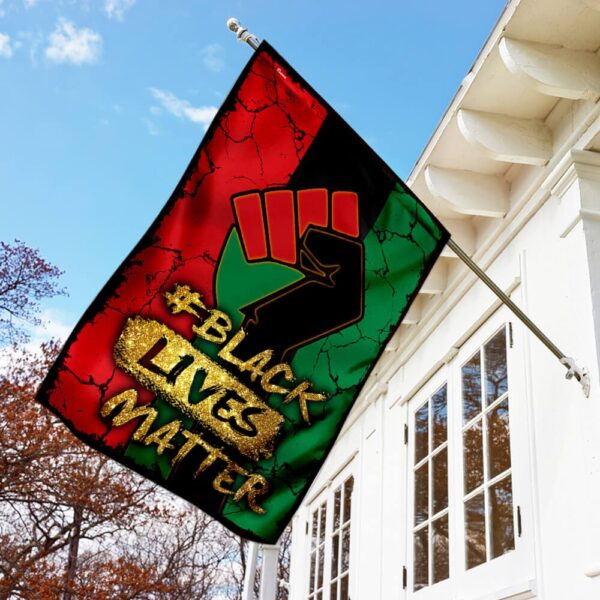 Proud Black Lives Matter Flag: PN235F - Show Your Support - Image 7