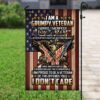Proud Grumpy Veteran Flag PS116F: Show Your Patriotism