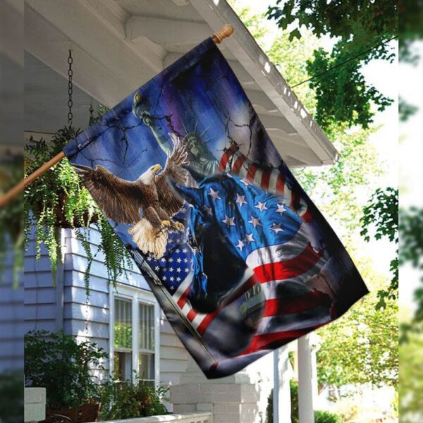 Proud Horse American Flag PN273F: Patriotic Decor & Outdoor Flags - Image 3