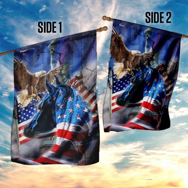 Proud Horse American Flag PN273F: Patriotic Decor & Outdoor Flags - Image 5