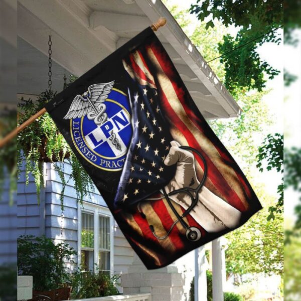 Proud LPN Flag: Celebrate Your Nursing Career - Image 8