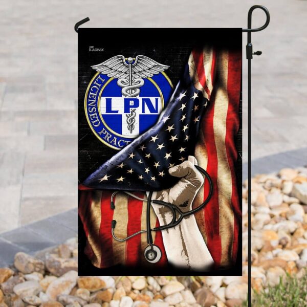 Proud LPN Flag: Celebrate Your Nursing Career - Image 3