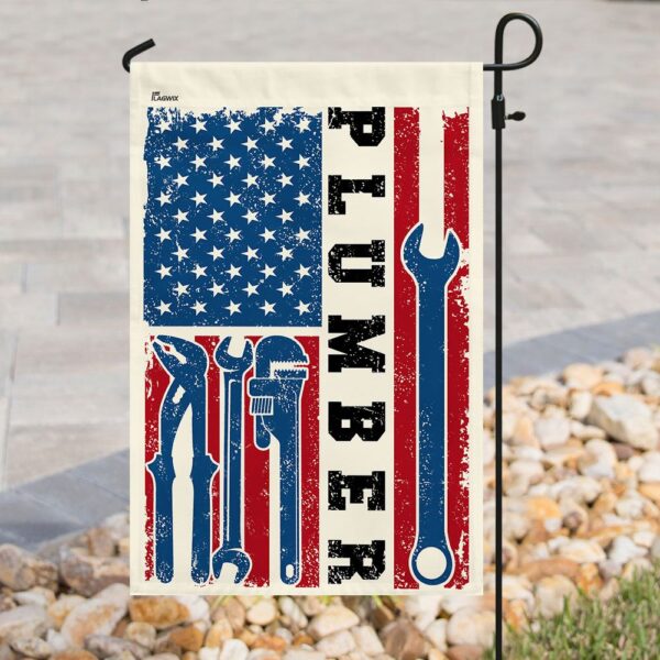 Proud Plumber Flag: QNN129F - Show Your Plumbing Pride - Image 8