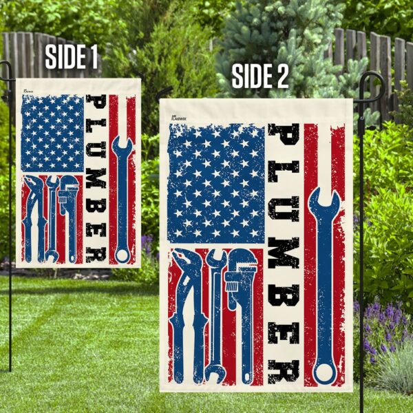 Proud Plumber Flag: QNN129F - Show Your Plumbing Pride - Image 10