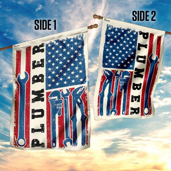 Proud Plumber Flag: QNN129F - Show Your Plumbing Pride - Image 5