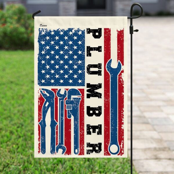 Proud Plumber Flag: QNN129F - Show Your Plumbing Pride - Image 6
