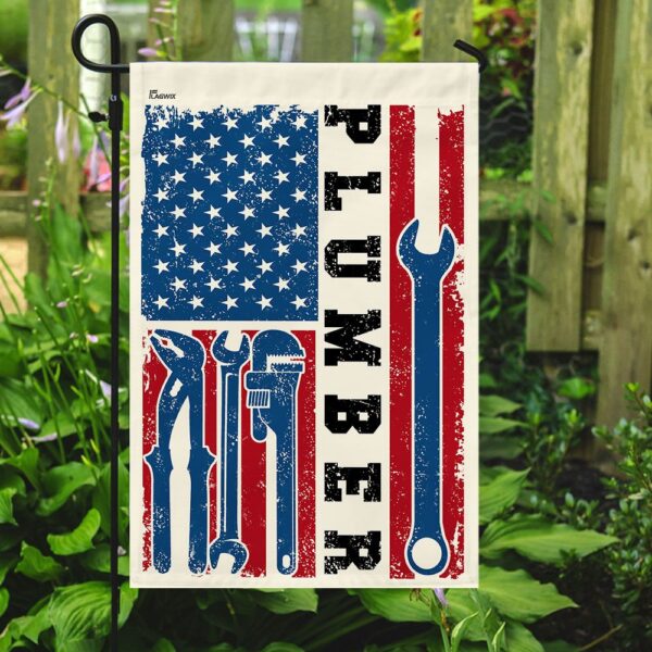 Proud Plumber Flag: QNN129F - Show Your Plumbing Pride - Image 7
