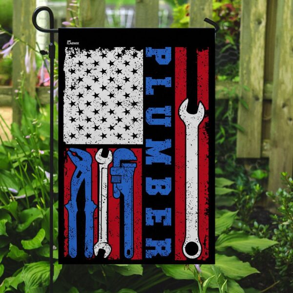 Proud Plumber Flag: Show Your Trade Pride (QNN129Fv1) - Image 7
