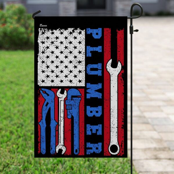 Proud Plumber Flag: Show Your Trade Pride (QNN129Fv1) - Image 6