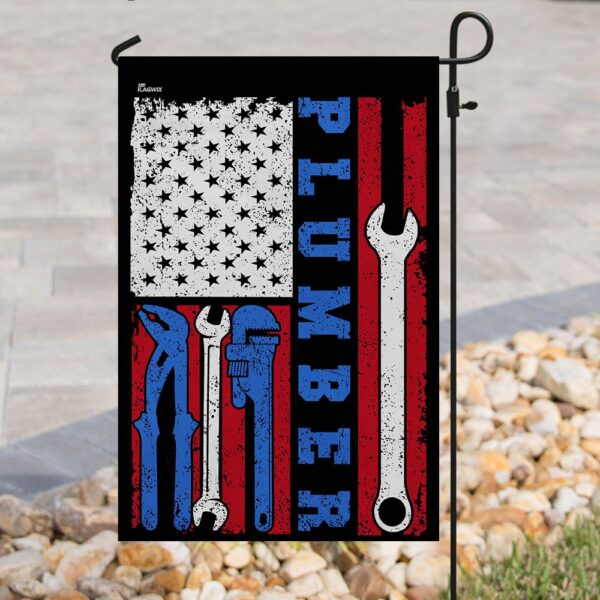Proud Plumber Flag: Show Your Trade Pride (QNN129Fv1) - Image 8