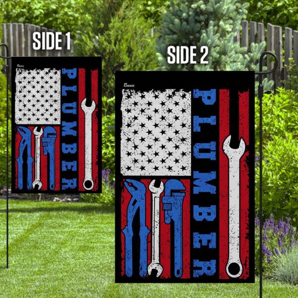 Proud Plumber Flag: Show Your Trade Pride (QNN129Fv1) - Image 10
