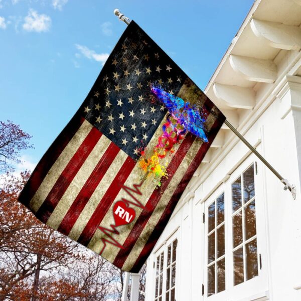 Proud RN Flag: Registered Nurse PS134F - Image 7
