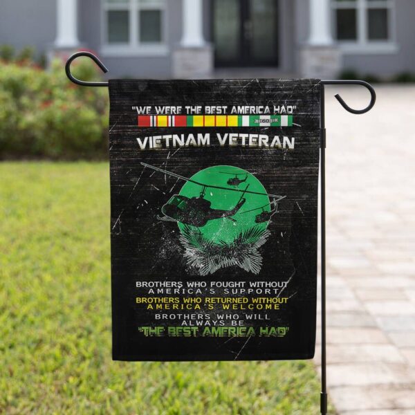 Vietnam Veteran Garden Flag: Proudly Display Your Service