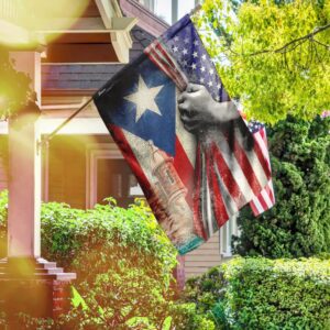 Puerto Rican Flag PSL257F2N: Authentic PR American Flag